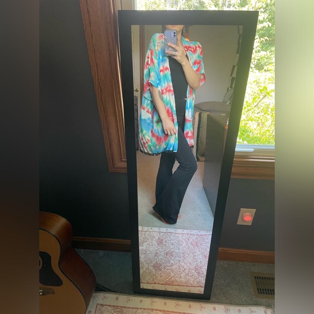 Gypsy Warrior Tie-Dye Kimono - Picture 2 of 6